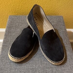 Navy Suede Men's Loafers